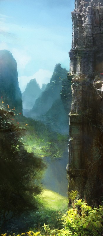 Imee_Ooi_by_agnidevi cg environment hill