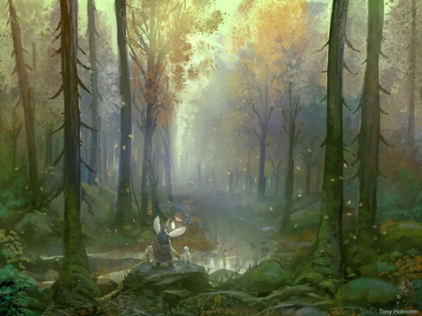 tree_spirit_friends_by_Tonyholmsten cg environment tree spirit