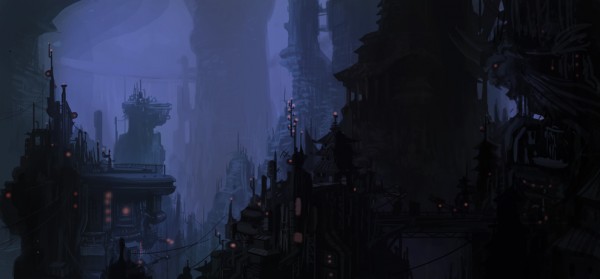 under-city cg environment under city