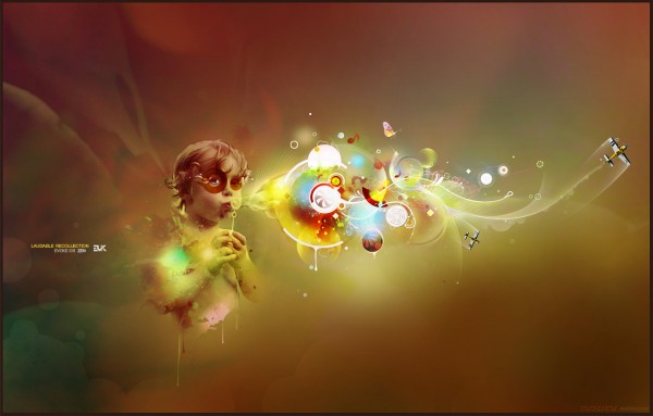 bubbles Amazing Digital Art