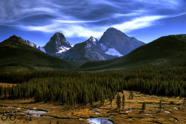 Banff_Skyline_by_CJproductions hdr photography sky
