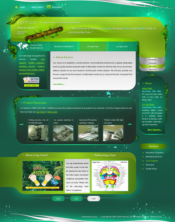 Kenrico_Redone_by_JuliusX web design layout gree