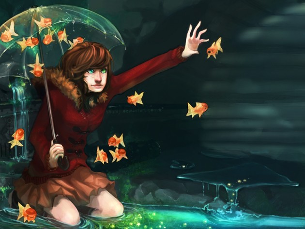 girl character Illustration