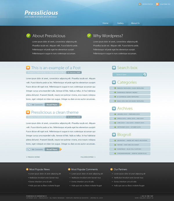 Presslicious_by_edumicro Website Design wordpress