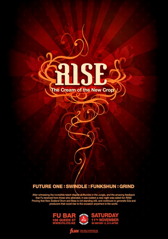 __Rise___Drum__n__Bass_flyer_by_Crittz flyer design drum