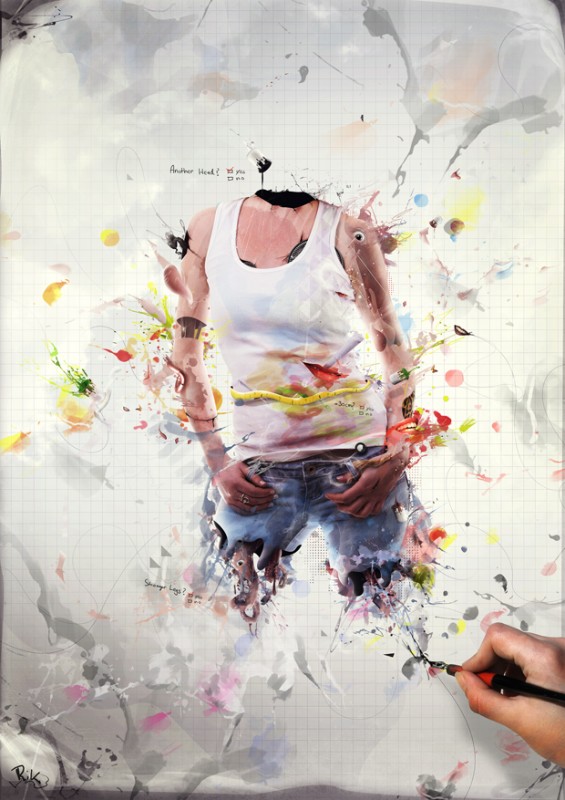 The_Lost_Identity_by_NKeo Digital Art Lost Identity
