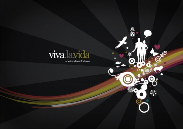 Free Vector Set Enjoy Life