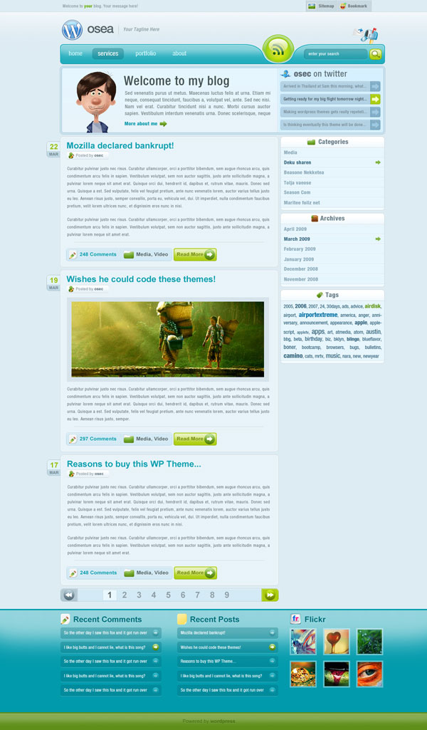 osea_by_osec web design interface