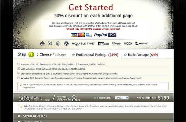 psd to xhtml