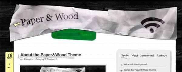 15-paper-and-wood paper wood wordpress theme