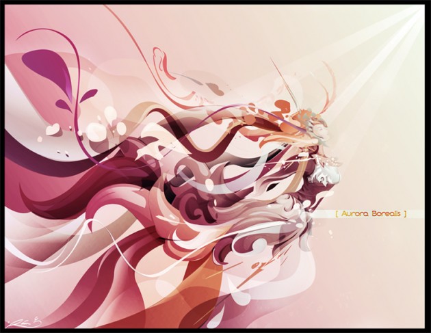 femme vexel illustration aurora
