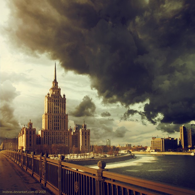 Hotel Ukraina in Moscow Moscow Architecture Photography