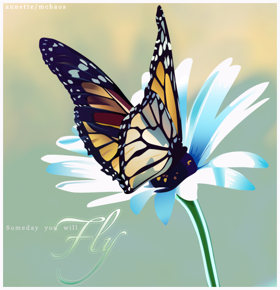 Monarch_Butterfly_by_MChaos07 vexel illustration butterfly
