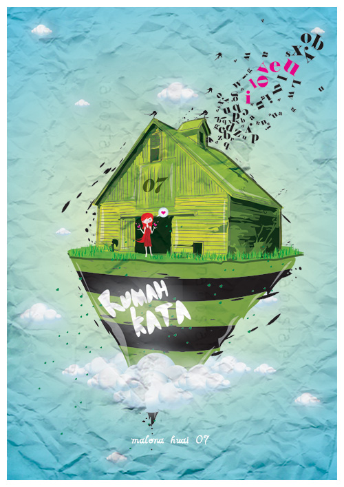 RUMAHnya_KATA_by_malonahuai Vexel illustration