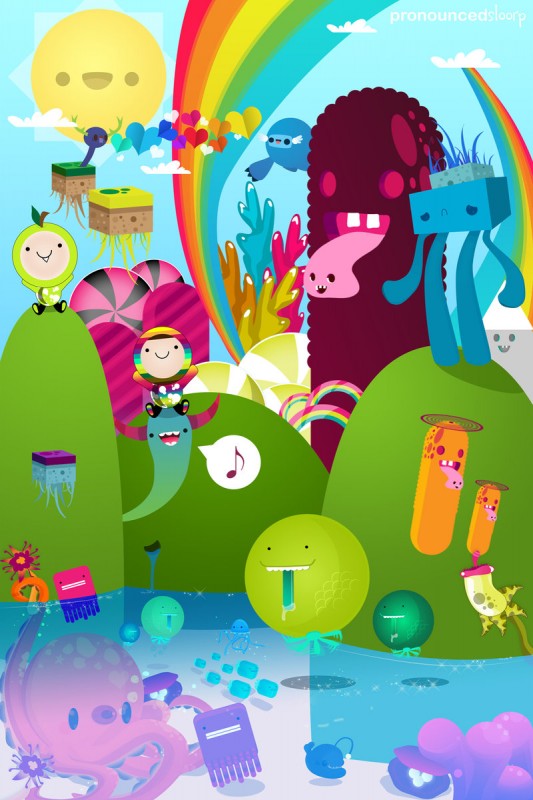 Vibrant_Planet_Collab_by_giorgos93 colorful vibrant planet