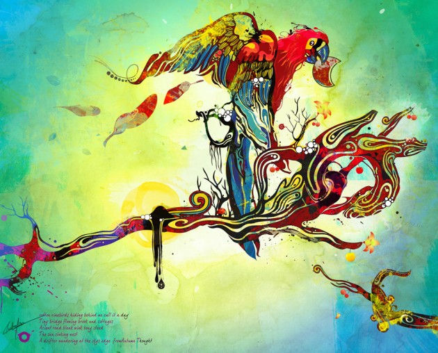 Vine_by_archanN vine parrot colors