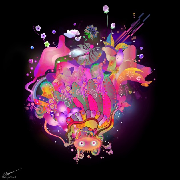 Yahoo___PurpleScape_by_archanN Colorful Purple scape
