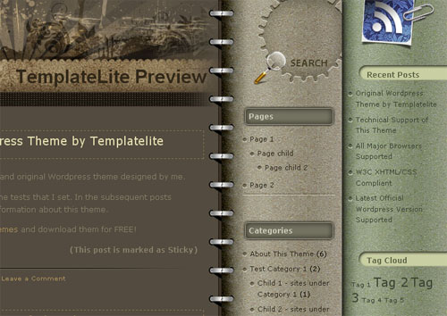 grunge-style-theme-screenshot-1 grunge wordpress theme