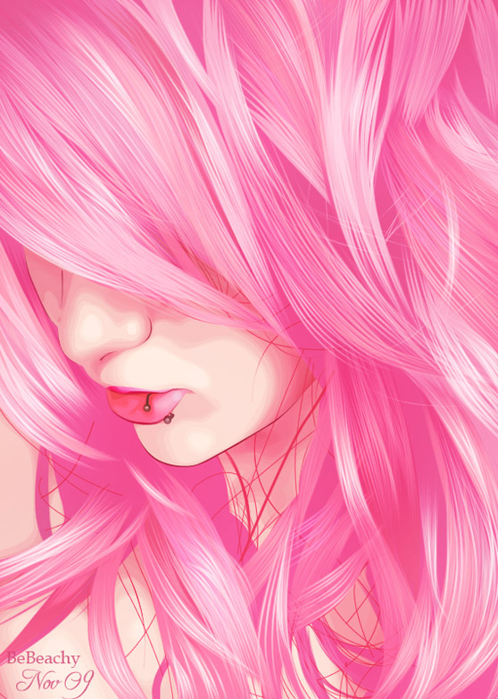 lashy vexel illustration lash