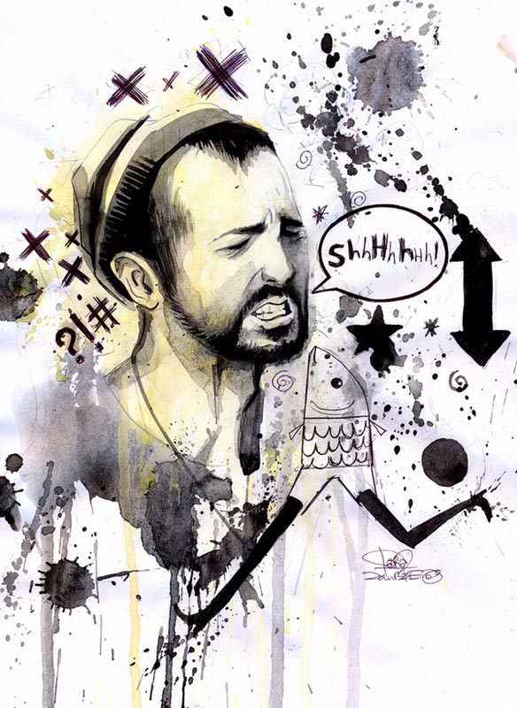 CORZH_II_by_Lora8 man traditional splatter painting