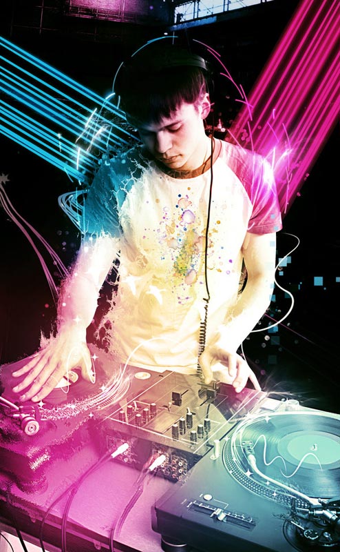 Electric feel photo manipulation