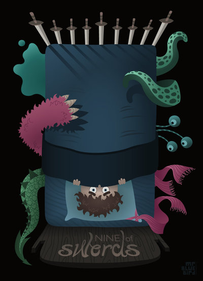 monsters vector illustrations