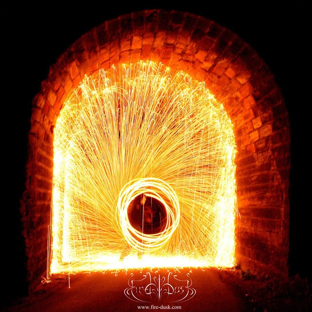 wall of fire photography