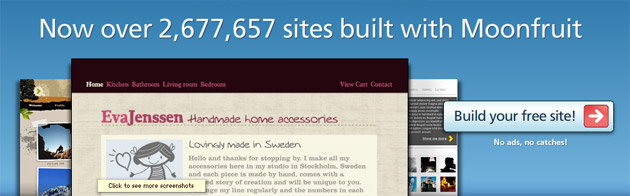 Moon Fruit Website Builder