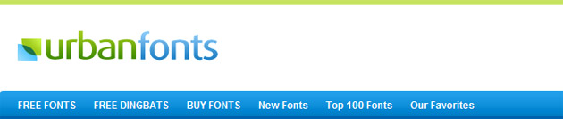 urban fonts free download