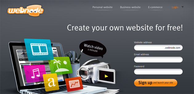 webnode website builder