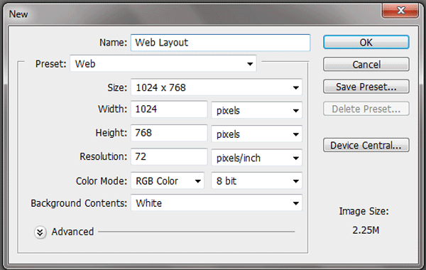 Photohsop Layout Tutorial