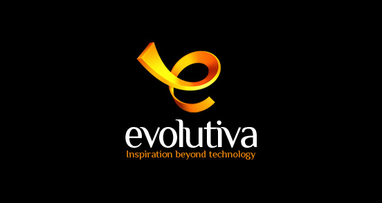 evolutiva logo design