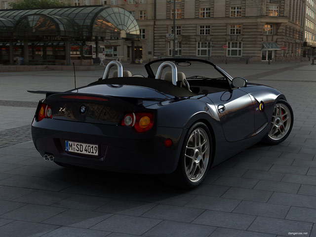 bmw z4 realistic 3d car