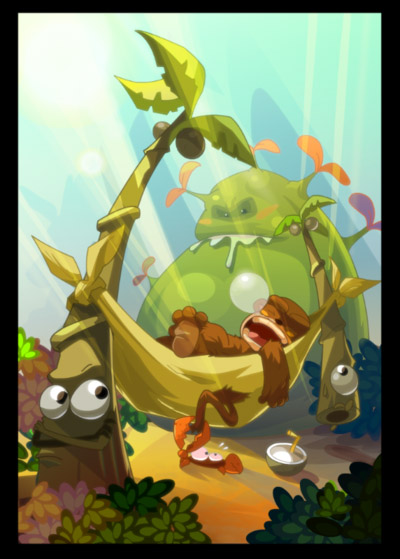 Dofus character illustration
