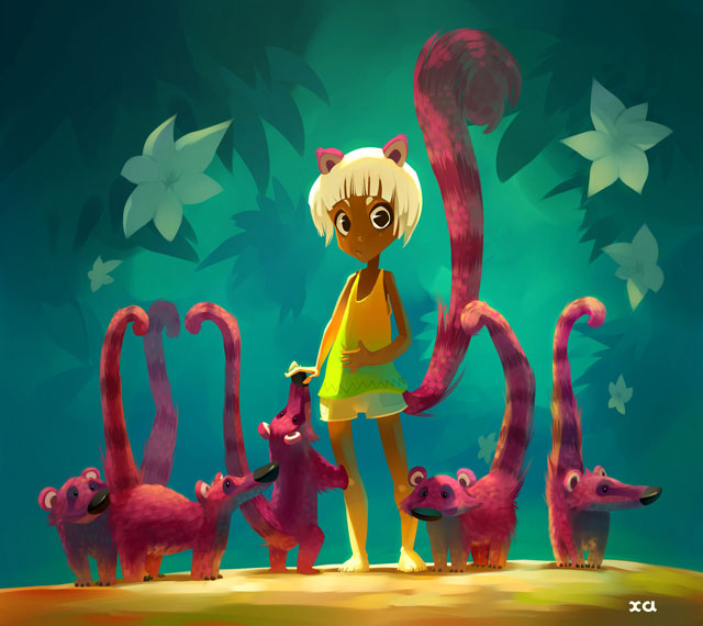 kid koatoo illustrations