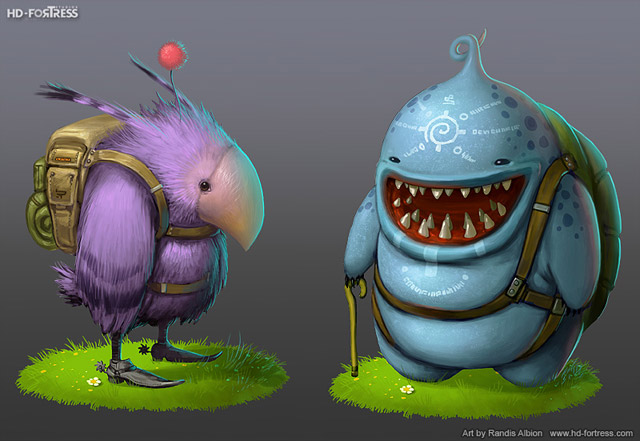 Monsters Character Illustrations