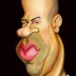 celebrity caricature illustrations