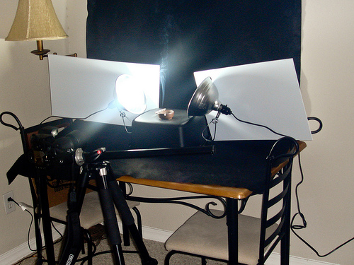 Smoke Photography Stage Setting