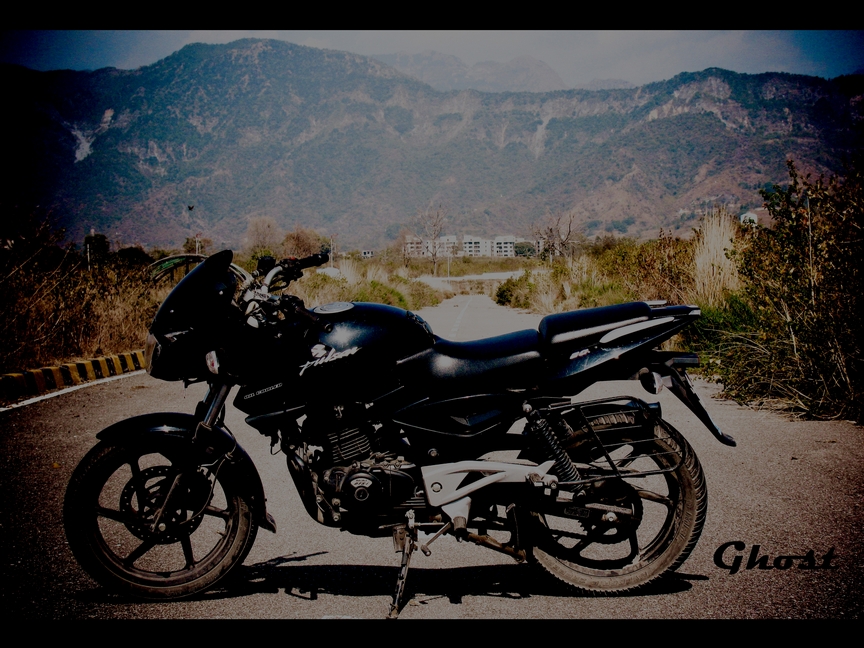 dark bike photography