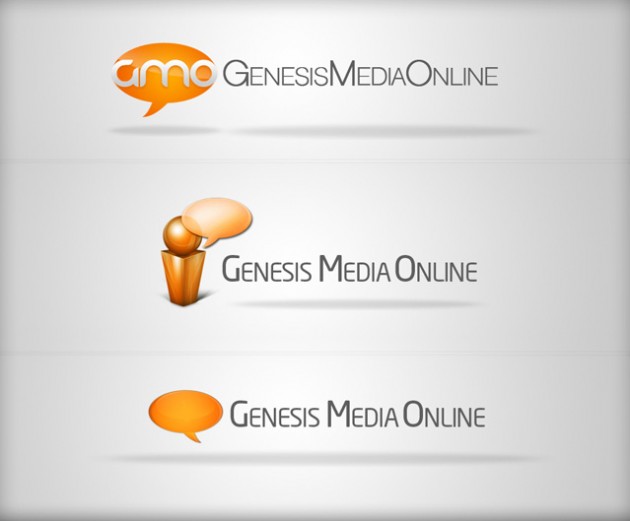 genesis web 2.0 logo design