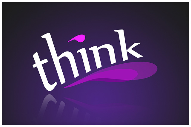 think web 2.0 logo design