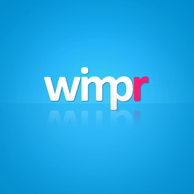 wimpr web 2.0 logo design