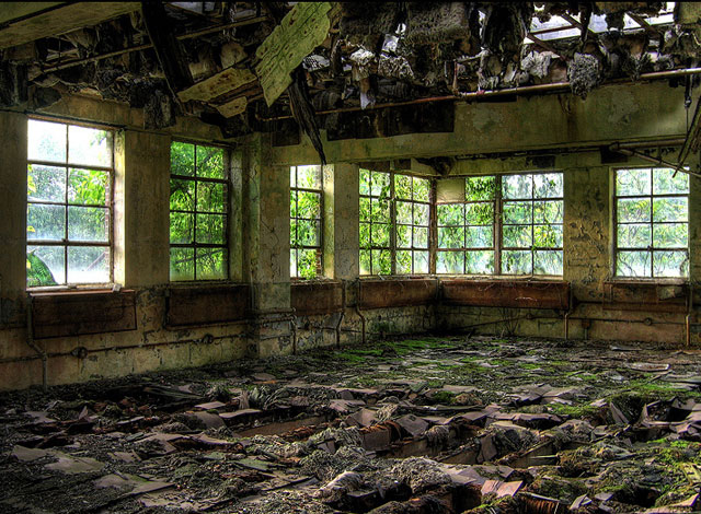 Just_Passing_Through_by_byonder Hall urban decay photography