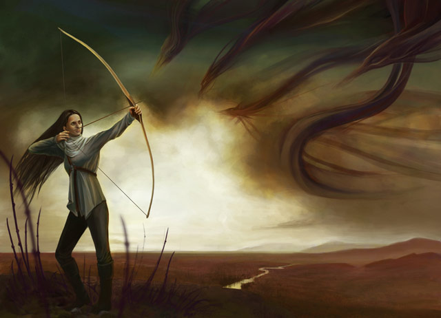 Nightmare_Hunter_by_eilidh nightmare hunter digital painting