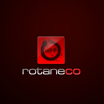rotaneco web 2.0 logo design