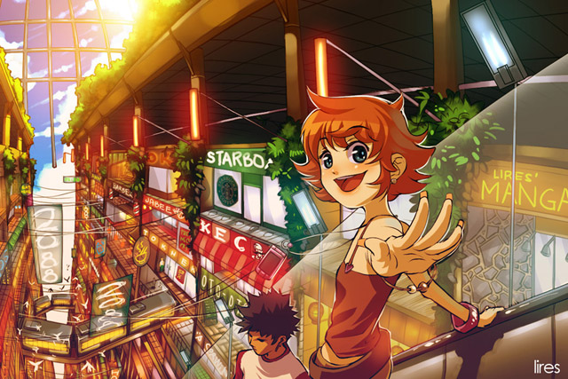 3f677ceb00a59af4f04f138608c8b832 girl boy character illustration