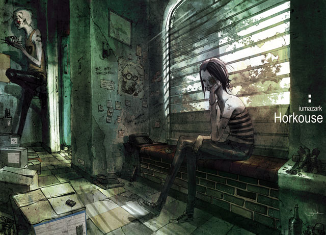 Fem___Horkouse_by_iumazark female character illustration