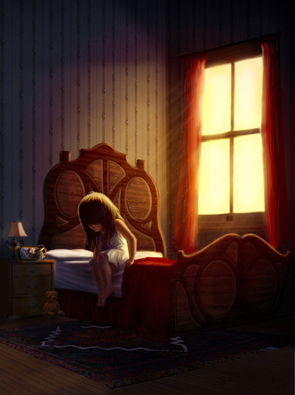 ___Tildas___Dawn____by_Newveau girl dawn character illustration