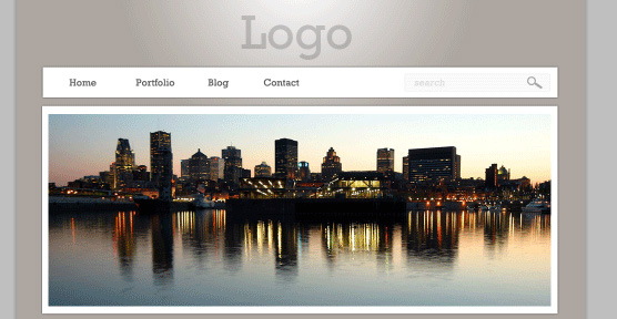 i5ret2qi Minimalist website layout photoshop tutorial
