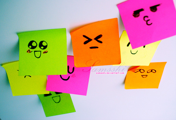 paper emotions colorful photography